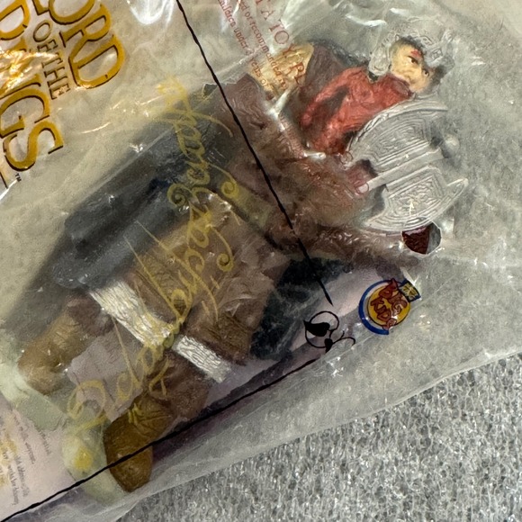 Lord of the Rings LOTR 4 Burger King Toys 2001 NIP Frodo Gimli Boromir Galadriel - Picture 9 of 14
